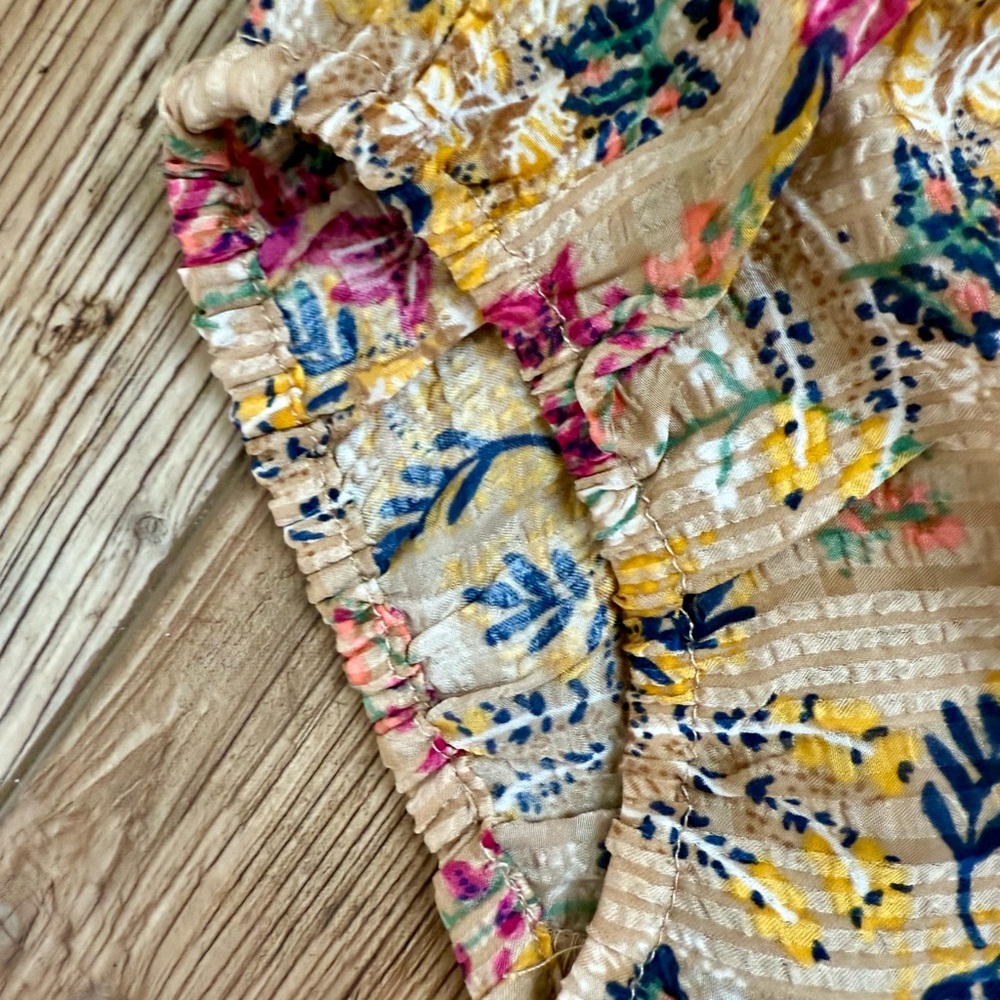 New-LOFT Multicolor Floral Blouse - Picture 4 of 5
